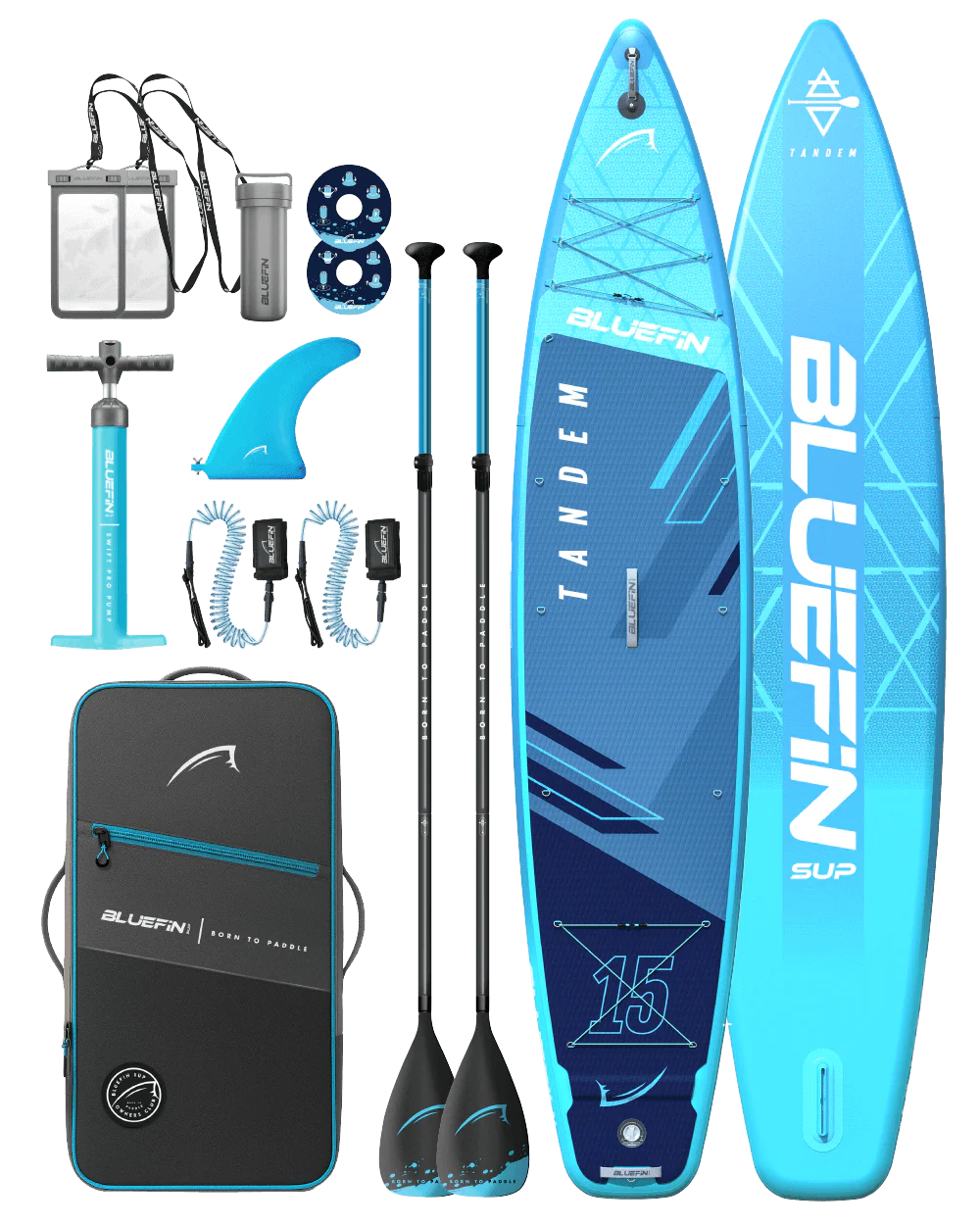 Touring paddle board seti